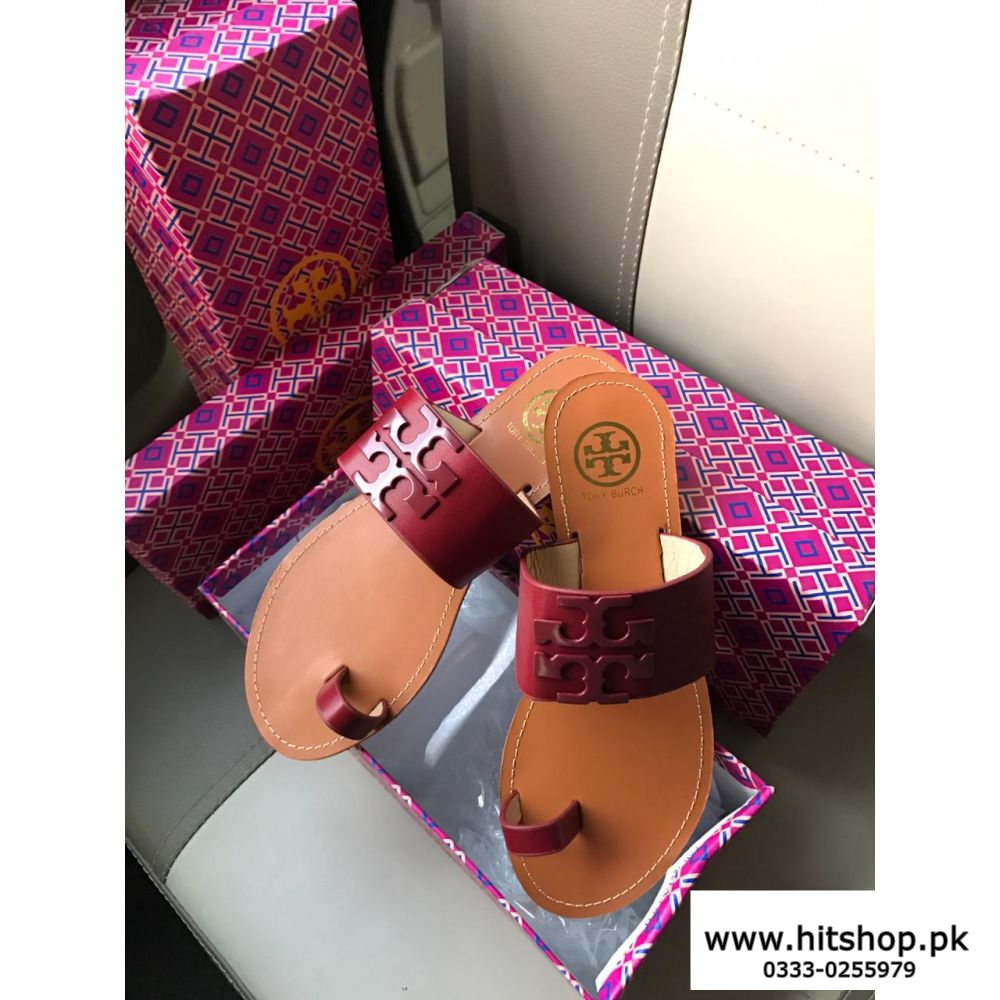 Stylish Women Fancy Slipper Mehroon